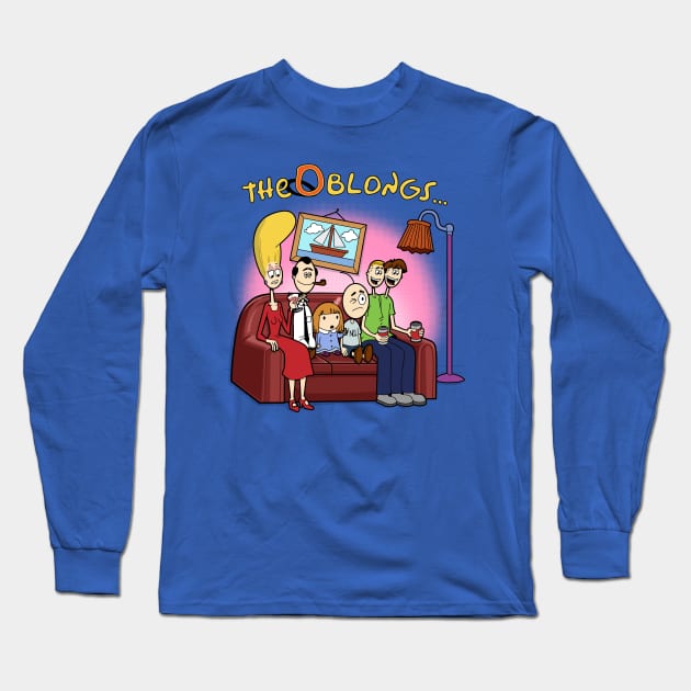 Odd Couch Gag Long Sleeve T-Shirt by CoDDesigns